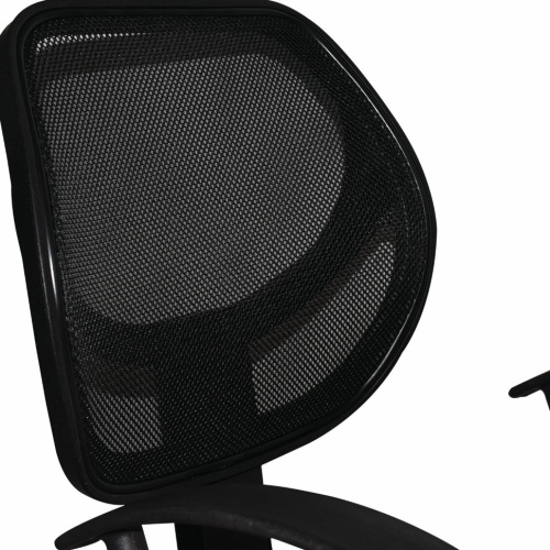 Кресло офисное компактное Brabix Flip MG-305 сетка/ткань, черно-серое 531951 фото 7